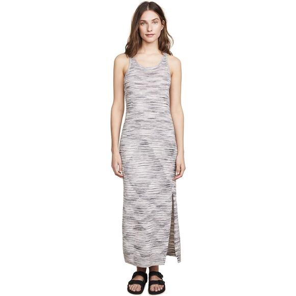 Splendid Womens Space Dye Ribbed Maxi Dress - Natural Multi, Large NWT - Picture 1 of 5